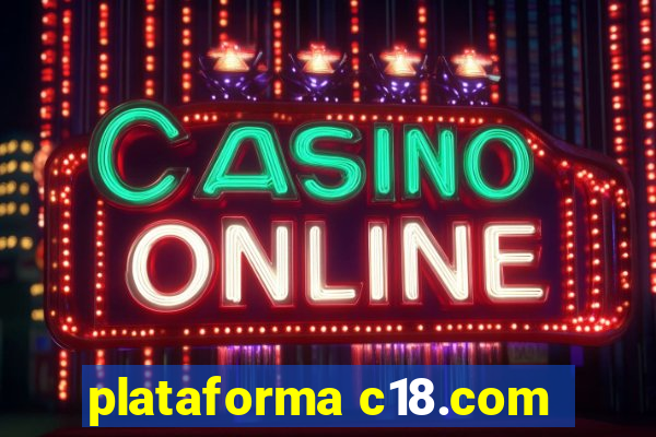 plataforma c18.com